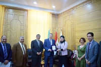 السعيد: حريصون على تشجيع الطلاب الوافدين للدراسة بجامعة بنها