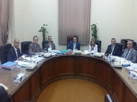 لجنة قيادات جامعة بنها تستقبل المتقدمين للوظائف القيادية