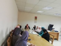 الاجتماع الشهري لقسم تمريض صحه المجتمع