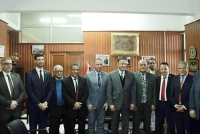 «السعيد» يلتقي فريق الاعتماد الأكاديمي خلال زيارته لهندسة بنها