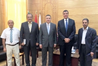 استعدادا لبدء الدراسة .. نائبين للمدير الأكاديمي لفرع جامعة بنها بالعبور