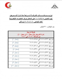 هااااااااااااام لطلاب الفرقه الرابعه