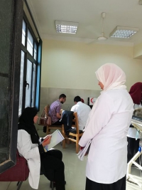 امتحان العملي النهائي للفرقه الرابعة مادة تمريض صحه المجتمع