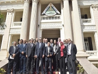 تنفيذاً للمبادرة الرئاسية لإختيار أفضل جامعة مصرية: لجنة تقييم الجامعات تزور جامعة بنها وتتفقد الكليات والمدن الجامعية والمستشفى الجامعى