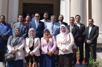 جامعة بنها تنتهي من زيارات تقييم 16 مكتبة بالجامعة