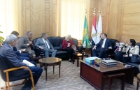 جامعة بنها تستقبل لجنة التعلم المدمج بالمجلس الأعلى للجامعات