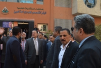 في جولة مفاجئة: رئيس جامعة بنها يتفقد المستشفي الجامعي