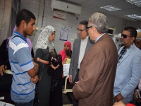 فى ثانى أيام العيد .. «السعيد» يتفقد مستشفيات جامعة بنها للإطمئنان على الخدمة الصحية المقدمة للمرضى