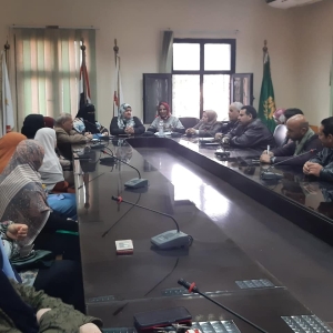 اجتماع معالي العميدة للتجهيز لزيارة فريق التميز الحكومي