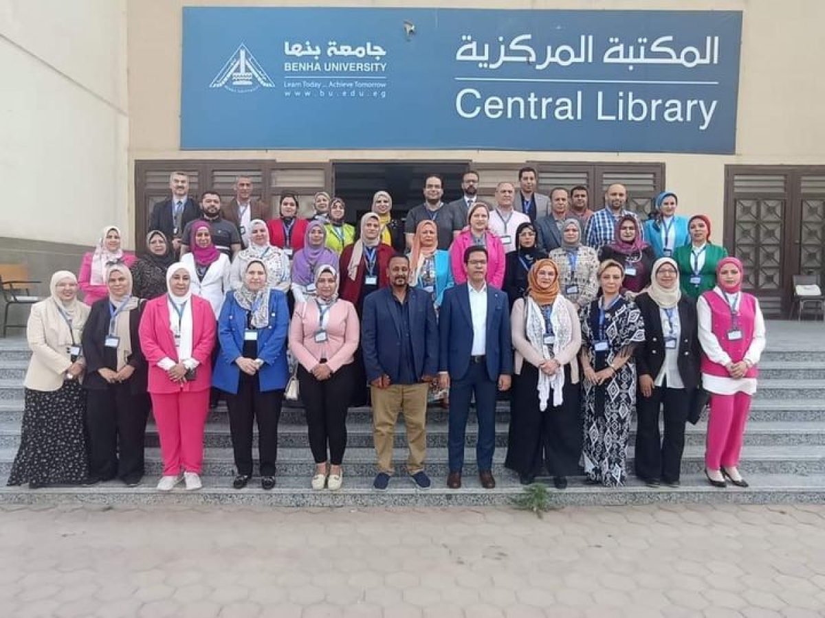 رئيس جامعة بنها يفتتح فعاليات الدورة الرابعة لإعداد المدربين TOT