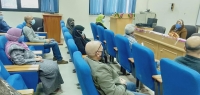 اجتماع معالي عميدة كلية التمريض بالجهاز الإداري