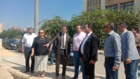 جولة موسعة للقائم بعمل رئيس الجامعة لتفقد عدد من المنشآت الجديدة بكفر سعد