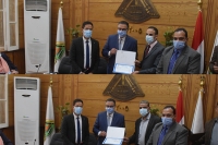 مجلس جامعة بنها يكرم فريق عمل منظومة الشكاوي الحكومية الموحدة