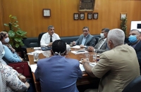 لجنة متابعة اختبارات القدرات بجامعة بنها تستعرض تقارير الكليات