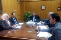 لجنة قيادات جامعة بنها تستقبل المتقدمين للوظائف الإشرافية