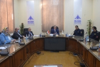 تعاون بين جامعة بنها والحماية المدنية بالقليوبية لتأمين منشأتها