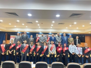 " أبو الفتوح" أمينا لاتحاد طلاب جامعة بنها و" حسن " أمينا مساعدا