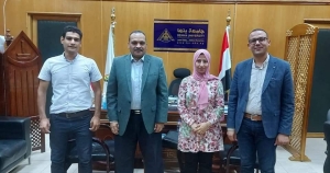 لجنة من المجلس الأعلى للجامعات تتفقد اختبارات القدرات بجامعة بنها