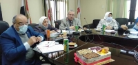 انعقاد مجلس كلية التمريض جامعه بنها