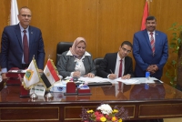 جامعة بنها توقع عقد مع مؤسسة AGA تمهيدا لمنح شهادة جديدة لنظام الجودة