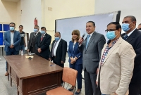 رئيس جامعة بنها يتفقد الدراسة بكليتي الآداب والتجارة .. «السعيد» يشيد بتواجد القيادات الجامعية وسط الطلاب