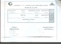 الجدول الدراسى للفرقه الرابعه ( ادارة التمريض ) للعام الجامعى 2020/2021 م ( لائحه قديمة ) الفصل الدراسى الاول ( on line )