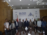 السعيد يستقبل مساعد الملحق الثقافي الليبي وعدد من الطلاب اللبيين بالجامعة