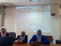 فعاليات ورشة عمل بعنوان استخدام التكنولوجيا فى العمل
