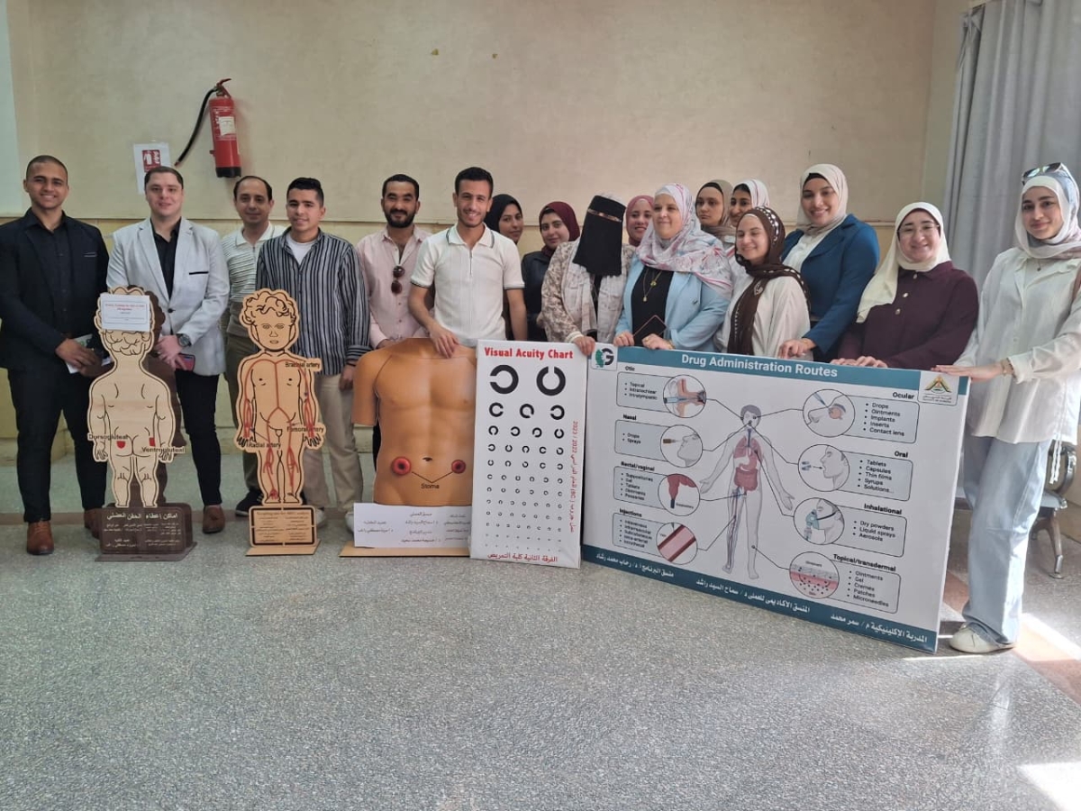 فاعليات المؤتمر الطلابى العلمى السادس كلية التمريض جامعة بنها تحت عنوان " الابتكار الطلابى والتقنيات الذكية ركيزة اساسية فى دعم الصحة المستدامة "